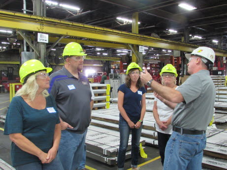 Randy Horning, Operations Manager at High Steel Service Center LLC, explains the importance of panel-flat steel and aluminum products.